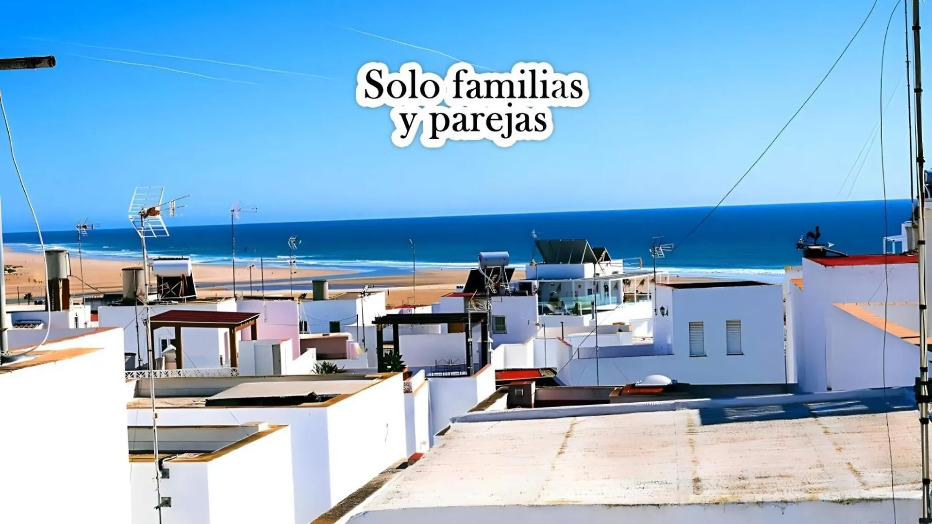 Amplio Apartamento En Conil, Cerca De La Playa Y Golf, Vista Al Mar, Terraza - Es-180-40 Conil De La Frontera